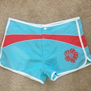 Victoria's Secret Swim / board shorts, sz S, EUC